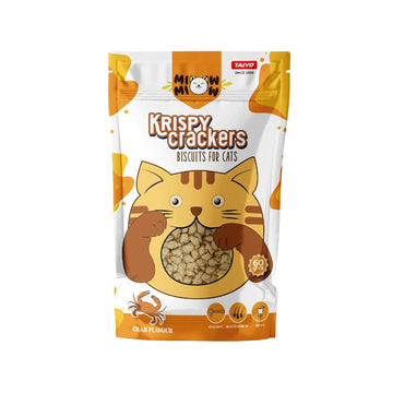 Taiyo : Miow Miow Krispy Crackers Crab Flavour Cat Biscuits